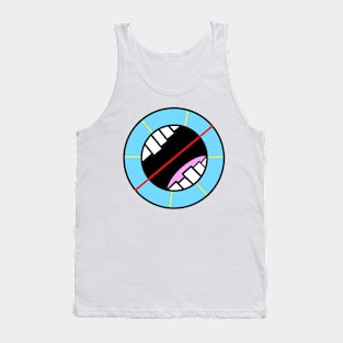 Meaningless Screaming Picture Logo Tank Top